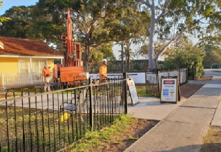 Geotechnical site investigation
