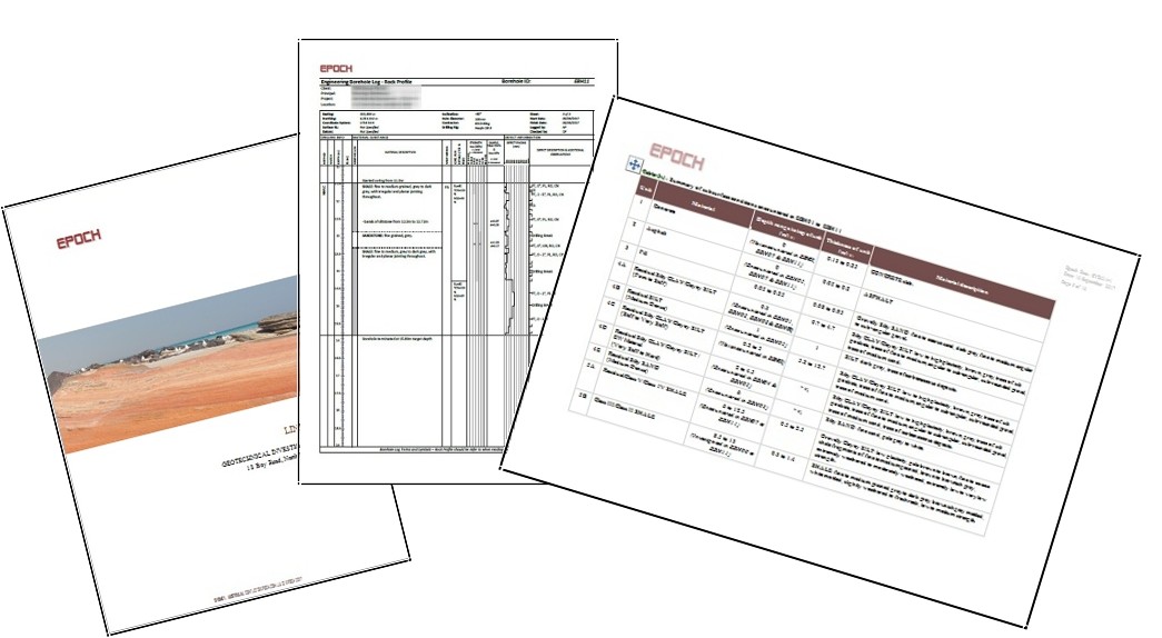 Epoch Geotechnical Reports